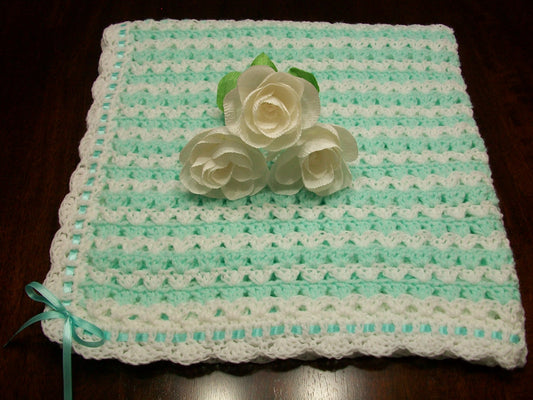 Mint Baby Blanket