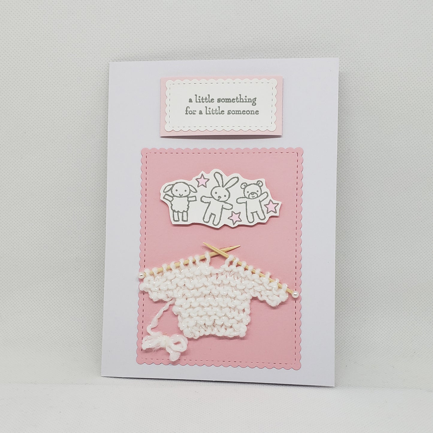 'A Little Something' Baby Card