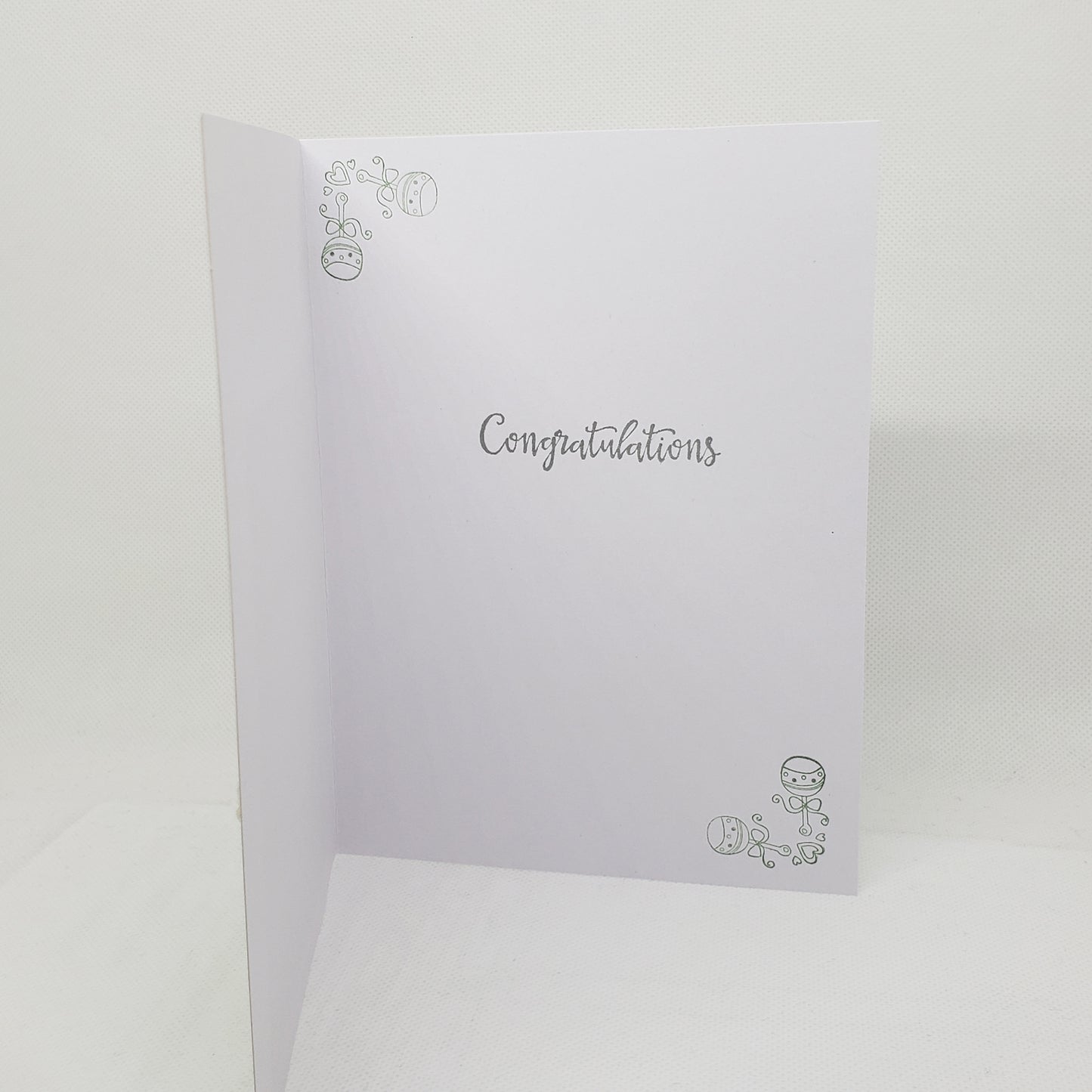 'A Little Something' Baby Card