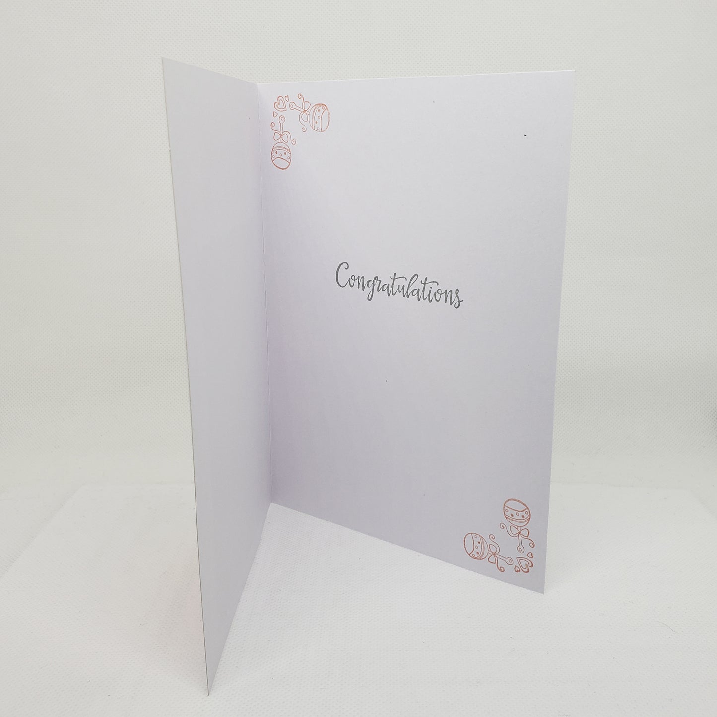 'A Little Something' Baby Card