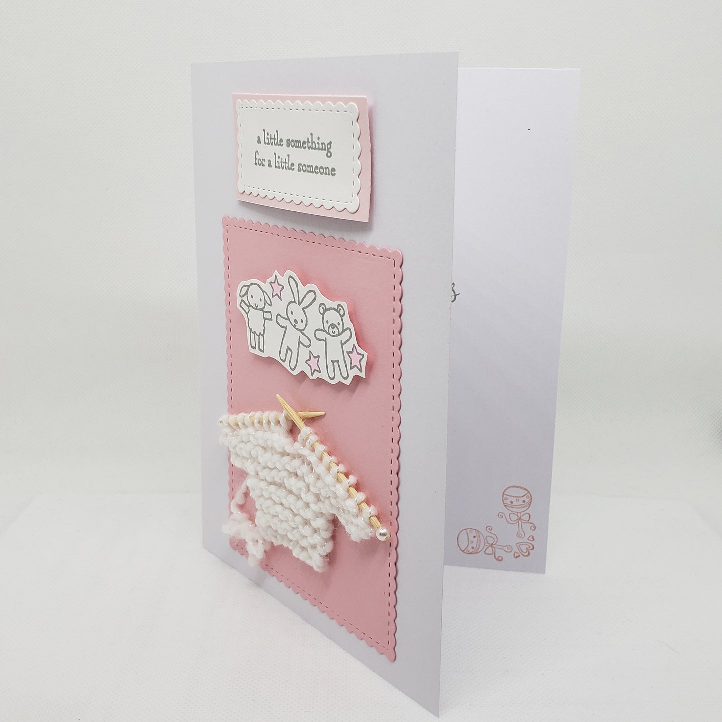 'A Little Something' Baby Card