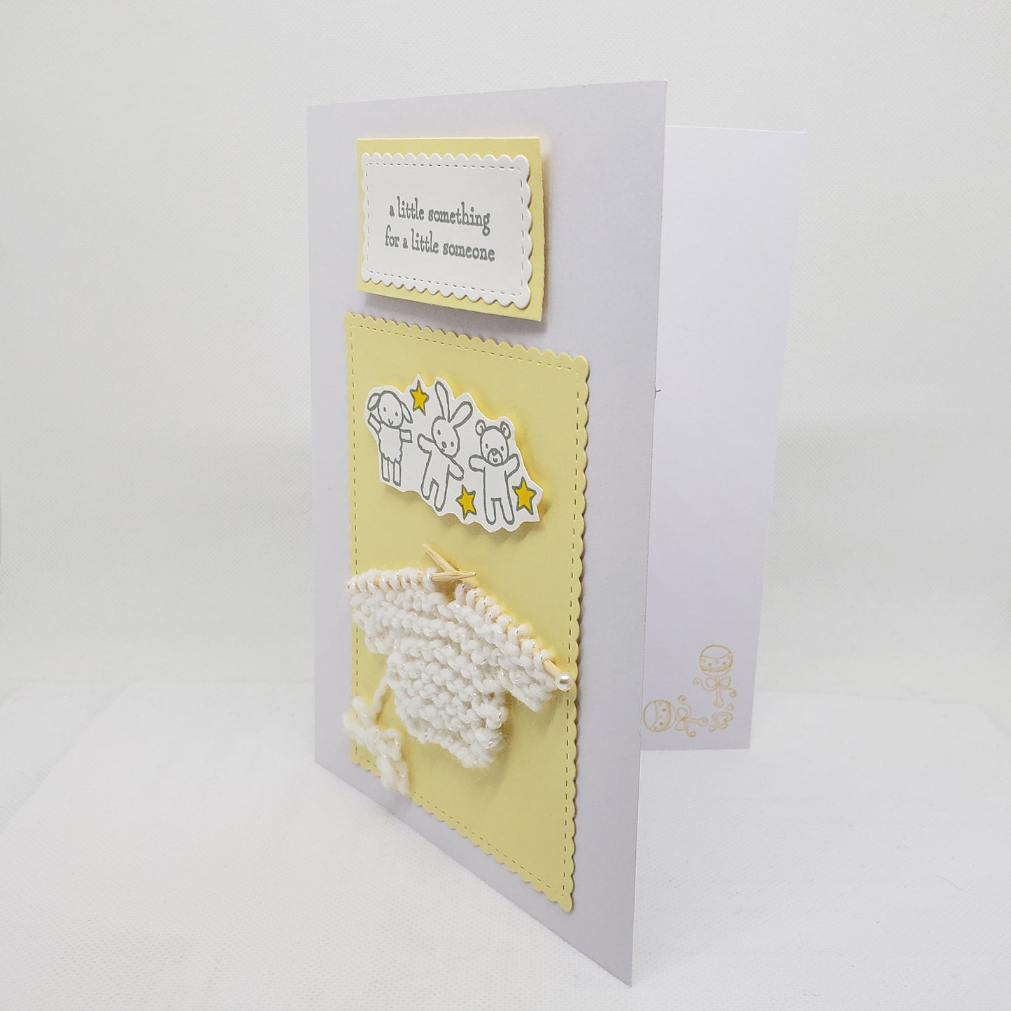 'A Little Something' Baby Card