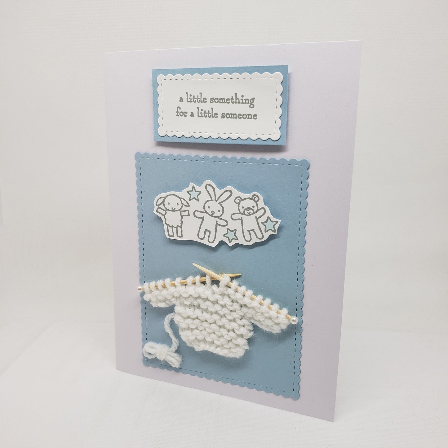 'A Little Something' Baby Card