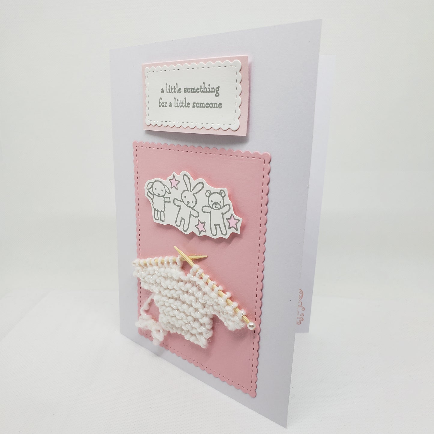 'A Little Something' Baby Card