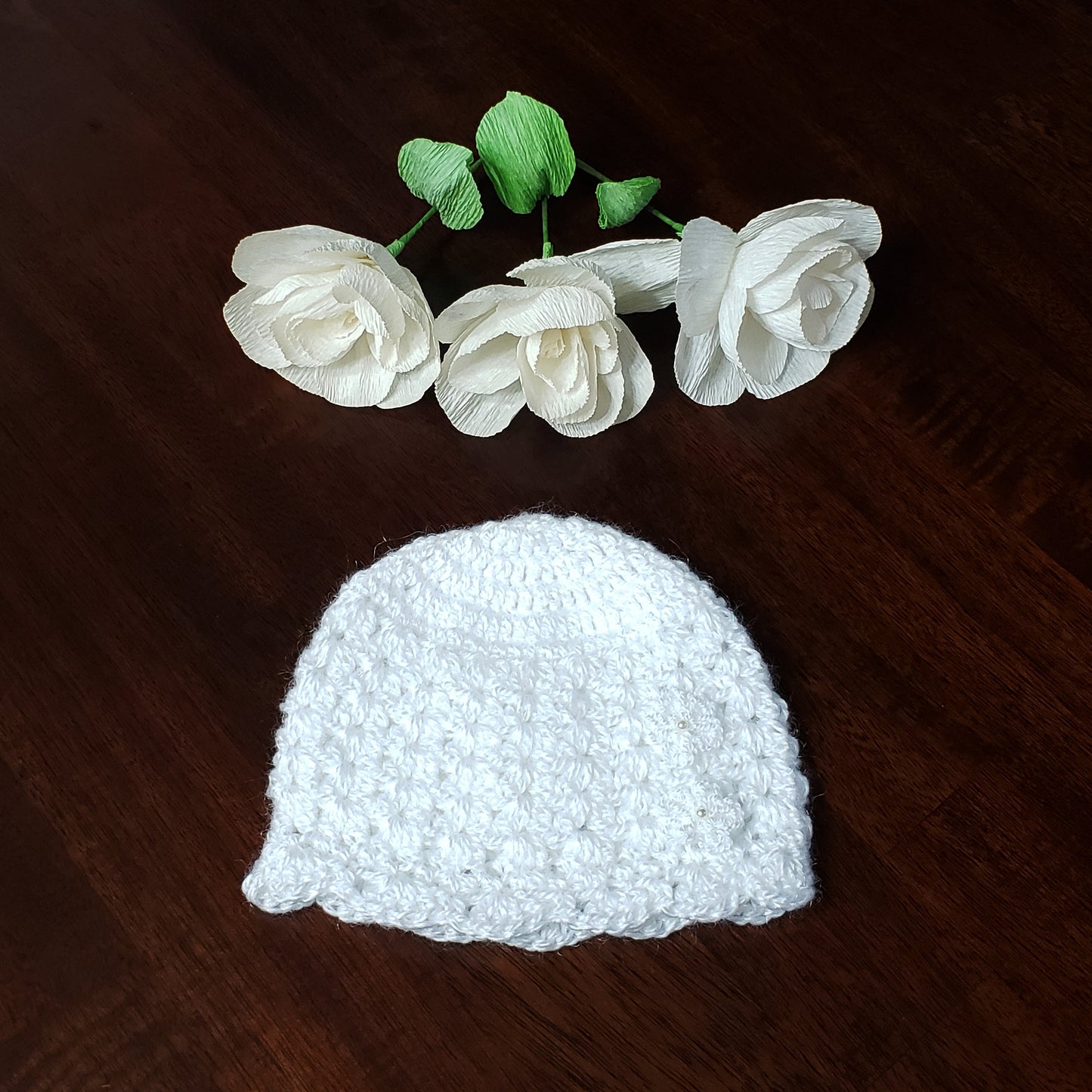 White Baby Blanket Set