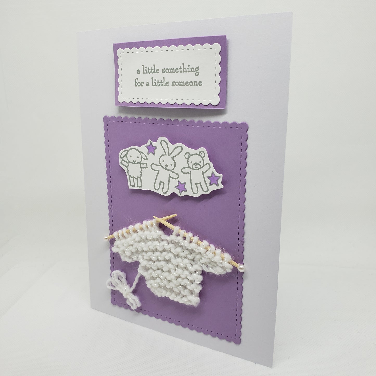 'A Little Something' Baby Card